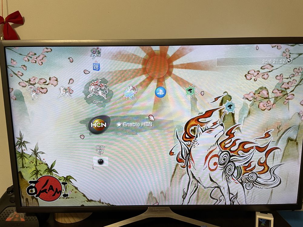 Sony PlayStation 3 fat modat cu jocuri si figurine
