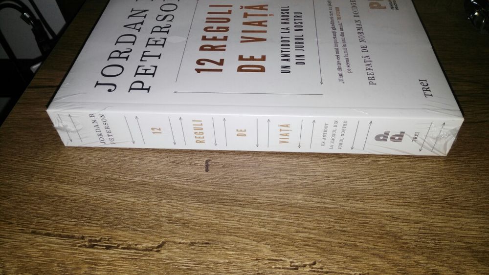 Jordan B. Peterson - 12 Reguli de viata -  Carte Noua Sigilata