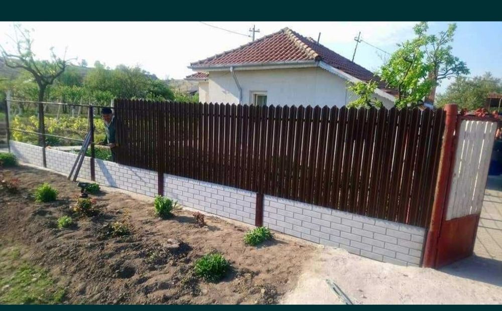 Executam garduri din plasa borduroasa și sipca metalica jaluzele verti