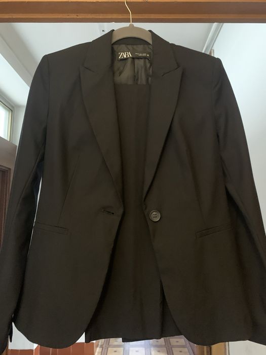 Costum zara xs negru