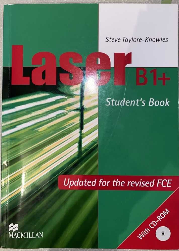 Учебник Laser B1+ Student's Book + CD диск