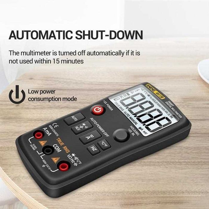 Професионален автоматичен мултиметър ANENG AN113B. TRUE RMS