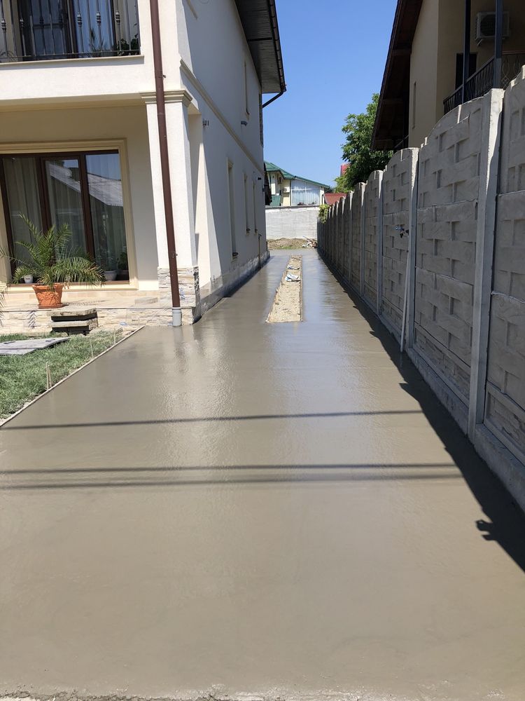Beton finisat ,maturat ,trotuare,amprentat