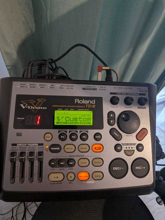 Set de tobe roland TD-8