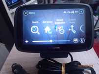 Gps Tomtom Go 500 cu suport si alimentator original update Iul 2025