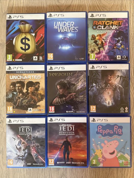 Дискове за пс5, playstation5 , пс5 обновена