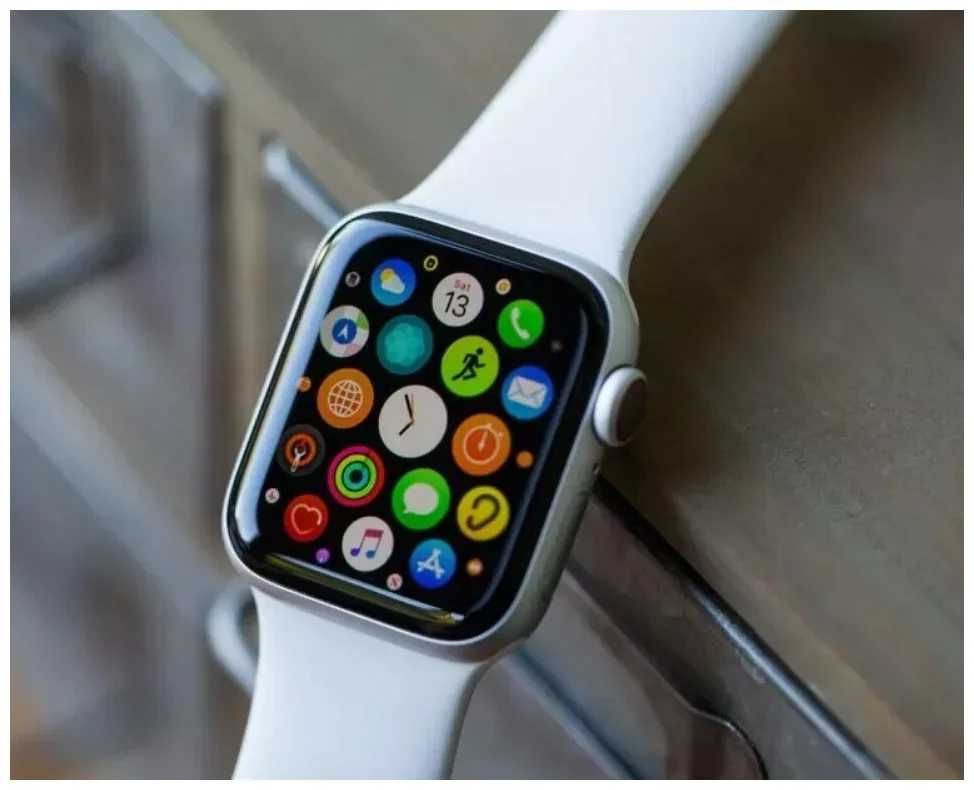 РАСПРОДАЖА!!! Смарт часы Apple Watch 7 (Biack, White, Pink- Розовый)
