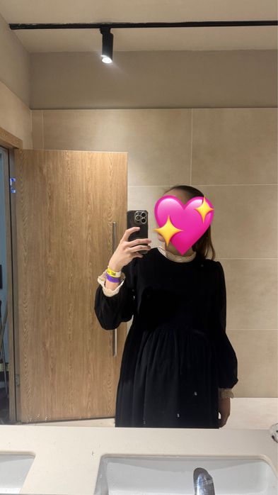 Платье женское черное