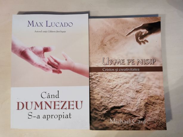 Set 2 cărți creștine max lucado