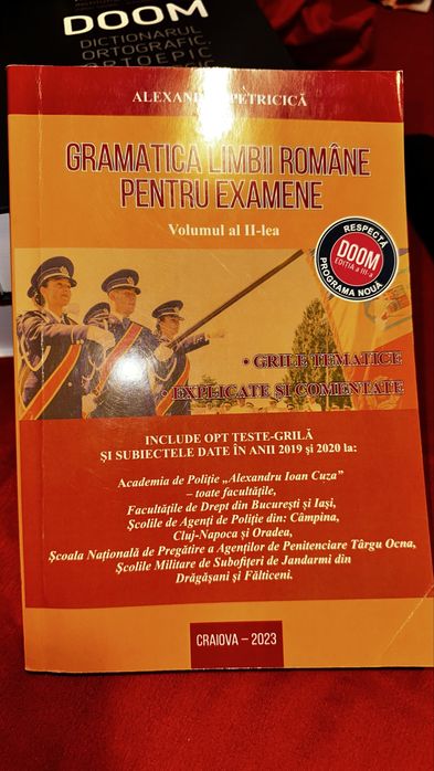 Vand carti admitere politie/jandarmerie