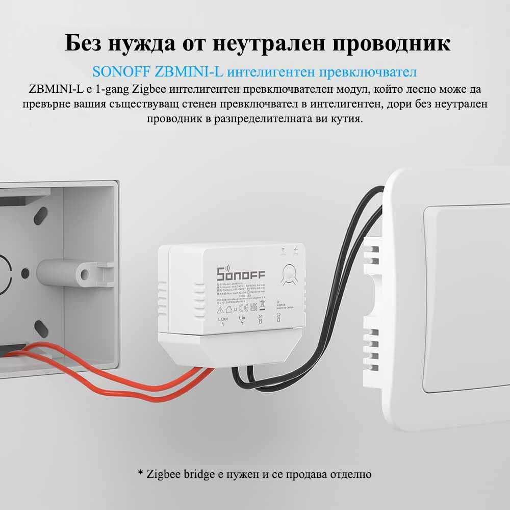 SONOFF Zigbee - Сензор  Прекъсвач и Превключвател