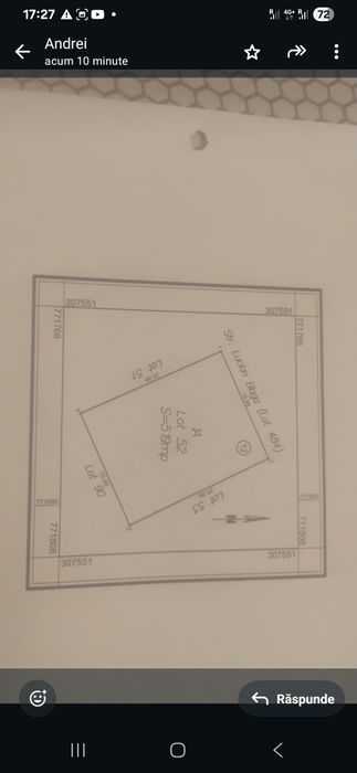 Vand teren intravilan Poarta Alba Constanta zona D