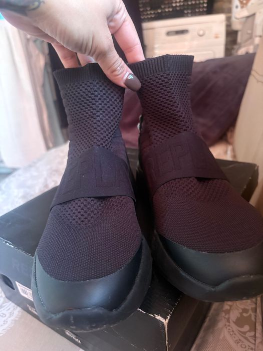 Оригинални обувки чорап Replay