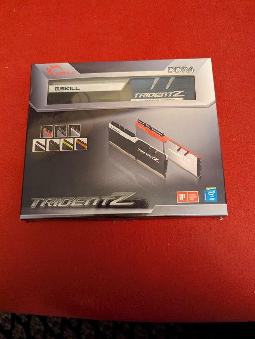 32GB DDR4 RAM памет: G.Skill Trident Z, DDR4-3200 CL14