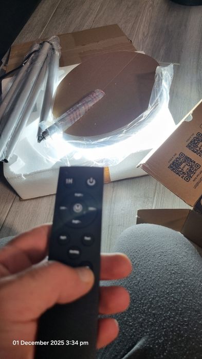 Lampa podea 180cm, 30W, smart