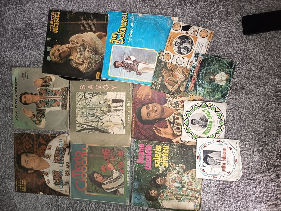 Viniluri Vechi Interpreți Români Lot de 24 Bucati