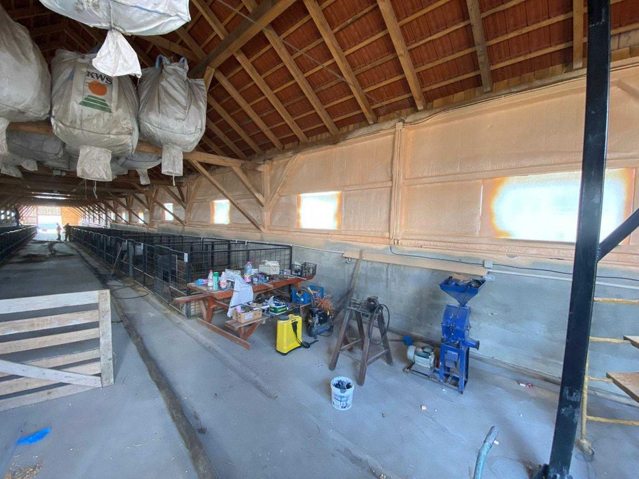 Izolatie Mansarde pod acoperis spuma poliuretanica deschisa - inchisa