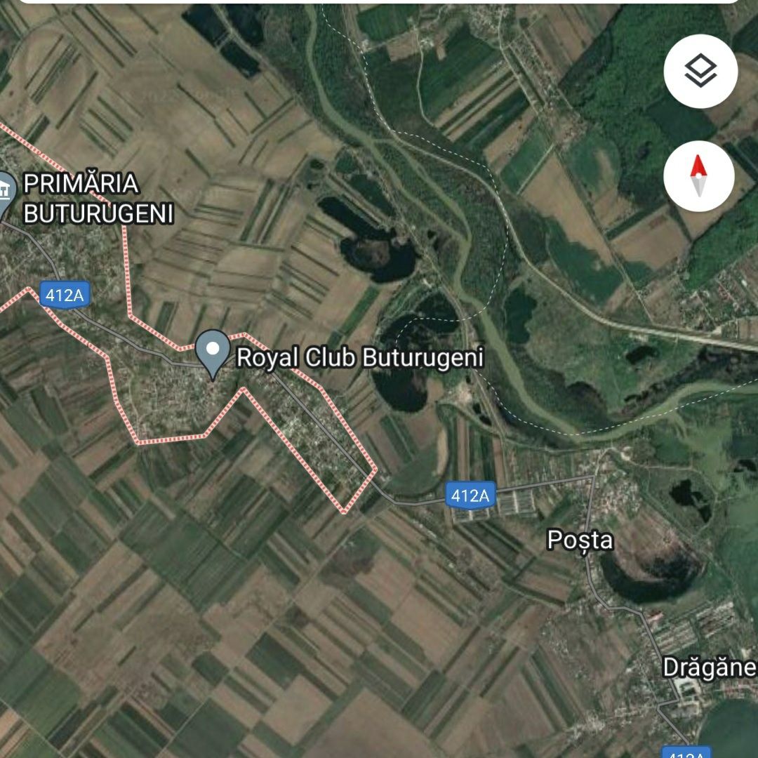 Teren 1500 mp liber, situat in extravilanul loc. Buturugeni, Giurgiu