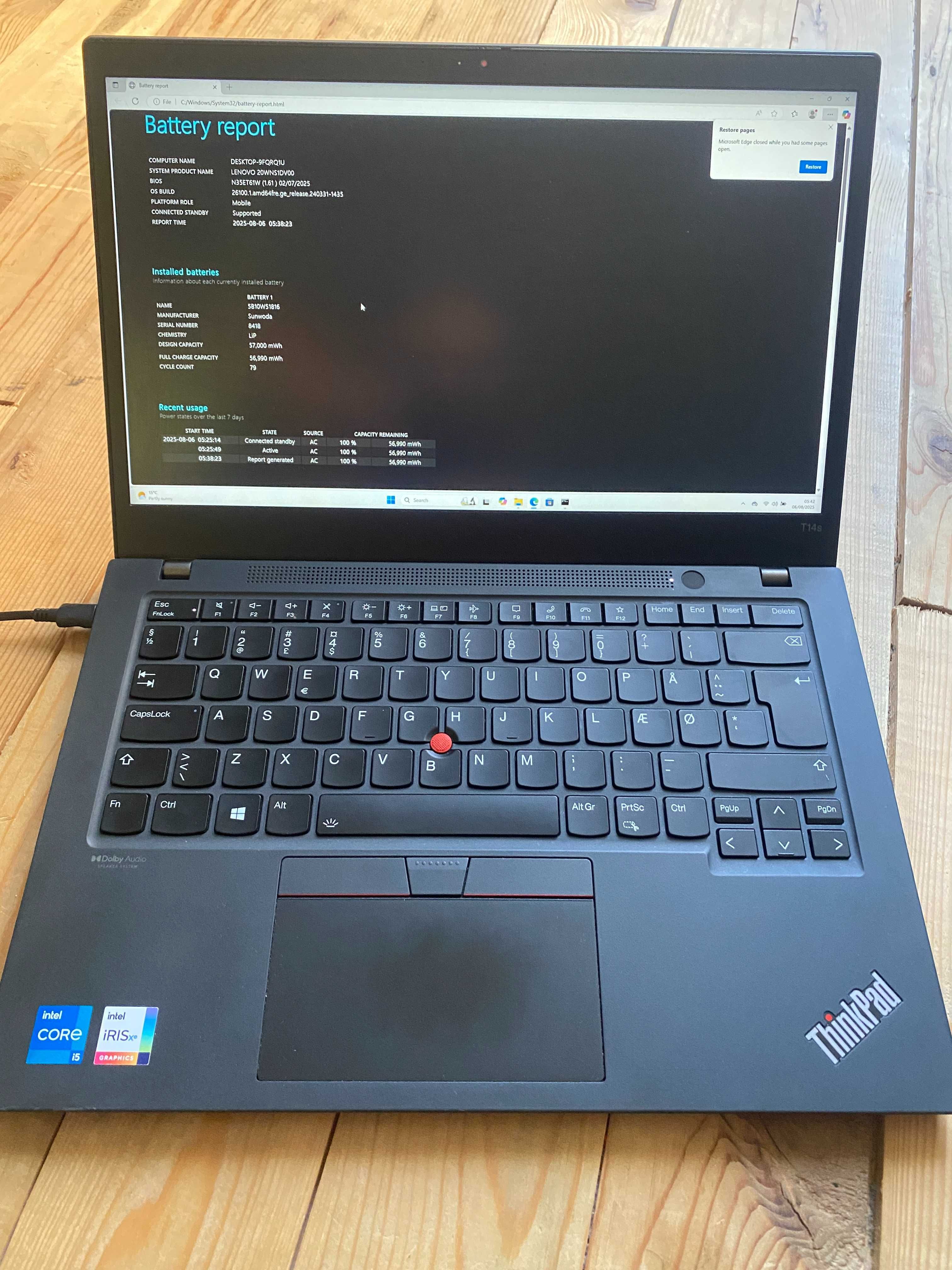 Lenovo Thinkpad Т14s g2 (Intel i5)