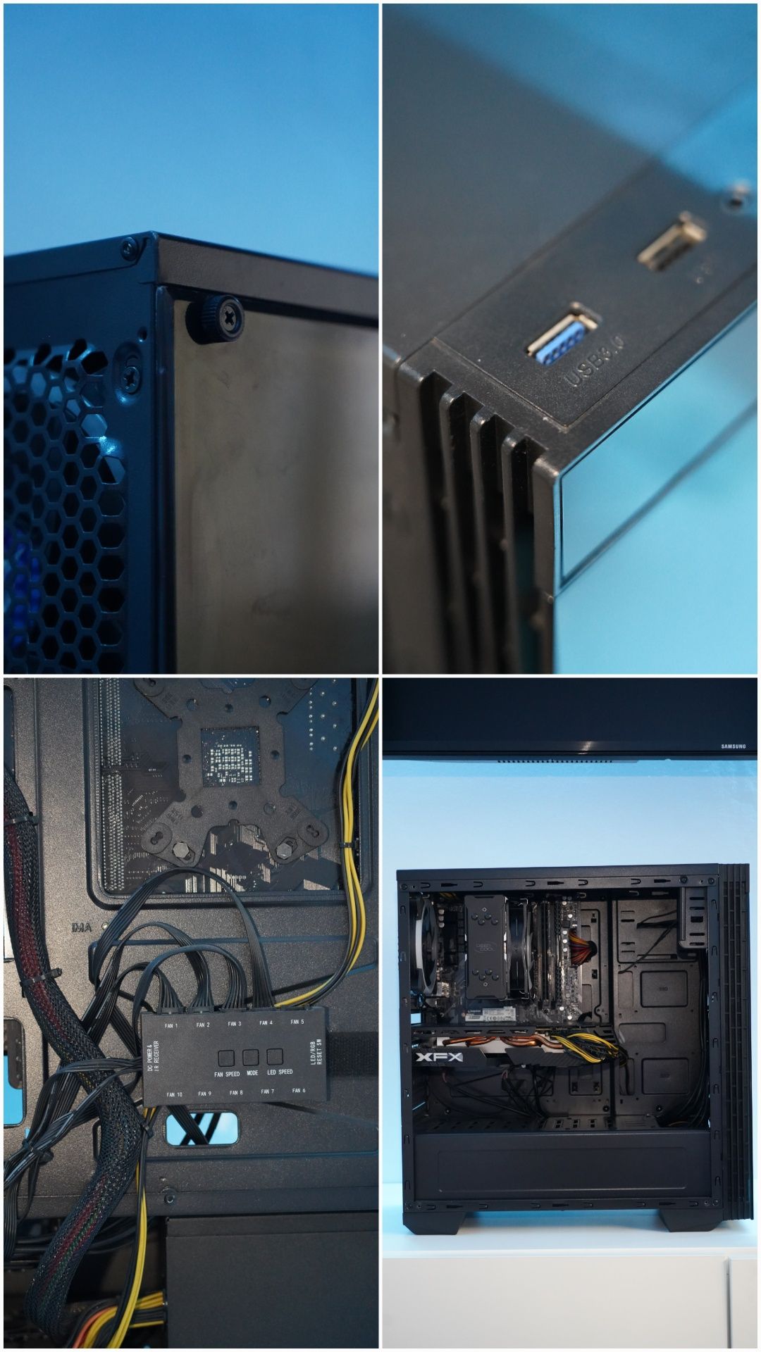 PACHET PC + monitor + periferice