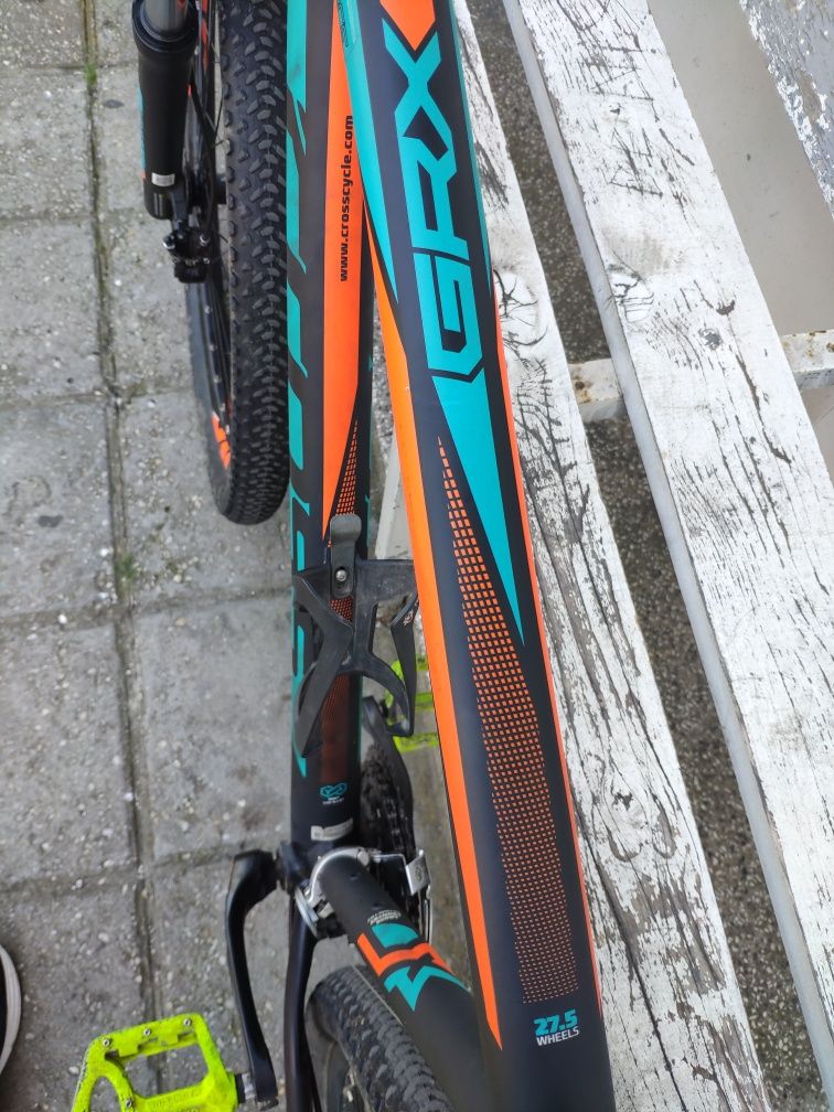 "Велосипед Cross GRX M/L – Shimano XT, хидравлични спирачки, 3x7