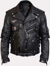 Harley Davids Американская мотоциклетная куртка из натуральной кожи!!!