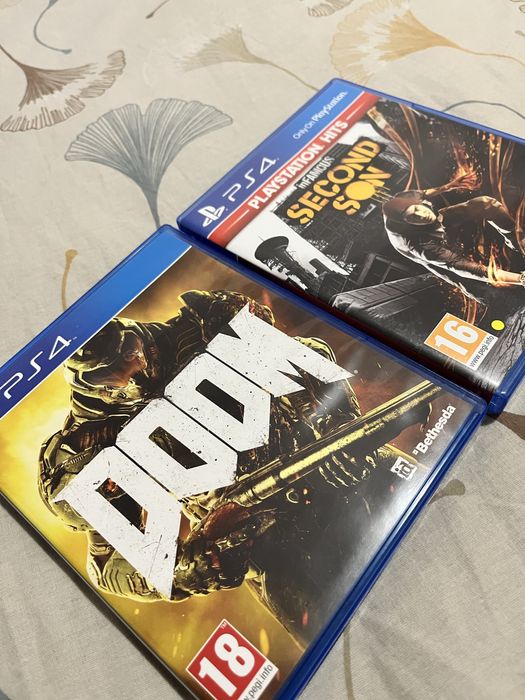 Infamous second son и Doom за PS4 и PS5