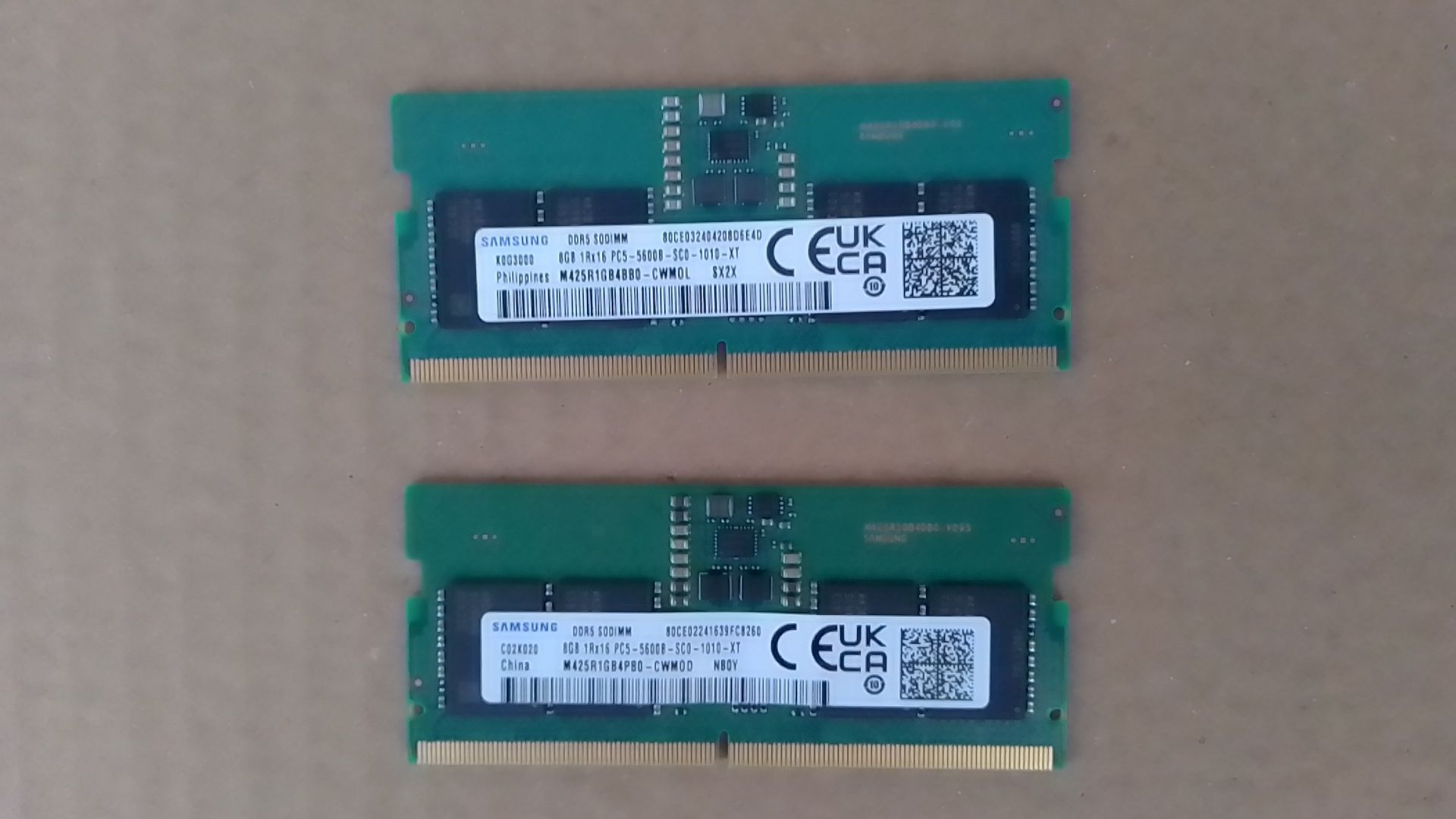 RAM ddr5 5600 Samsung 2x8GB