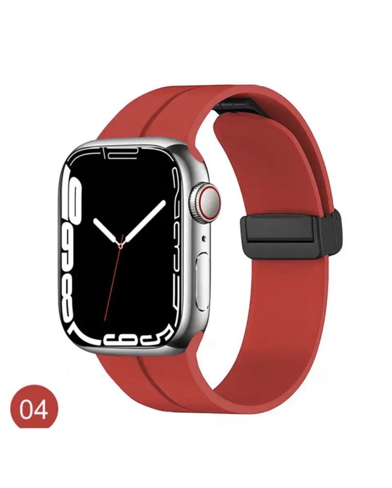 Curea Ceas Apple Watch TPU Magnetic Husa Folie Silicon
