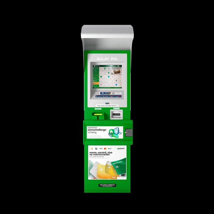 To‘lov, Bankomat va Paynet Kiosk bir joyda