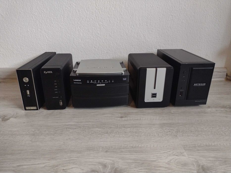 Лот NAS сървъри D-link NetGear и други