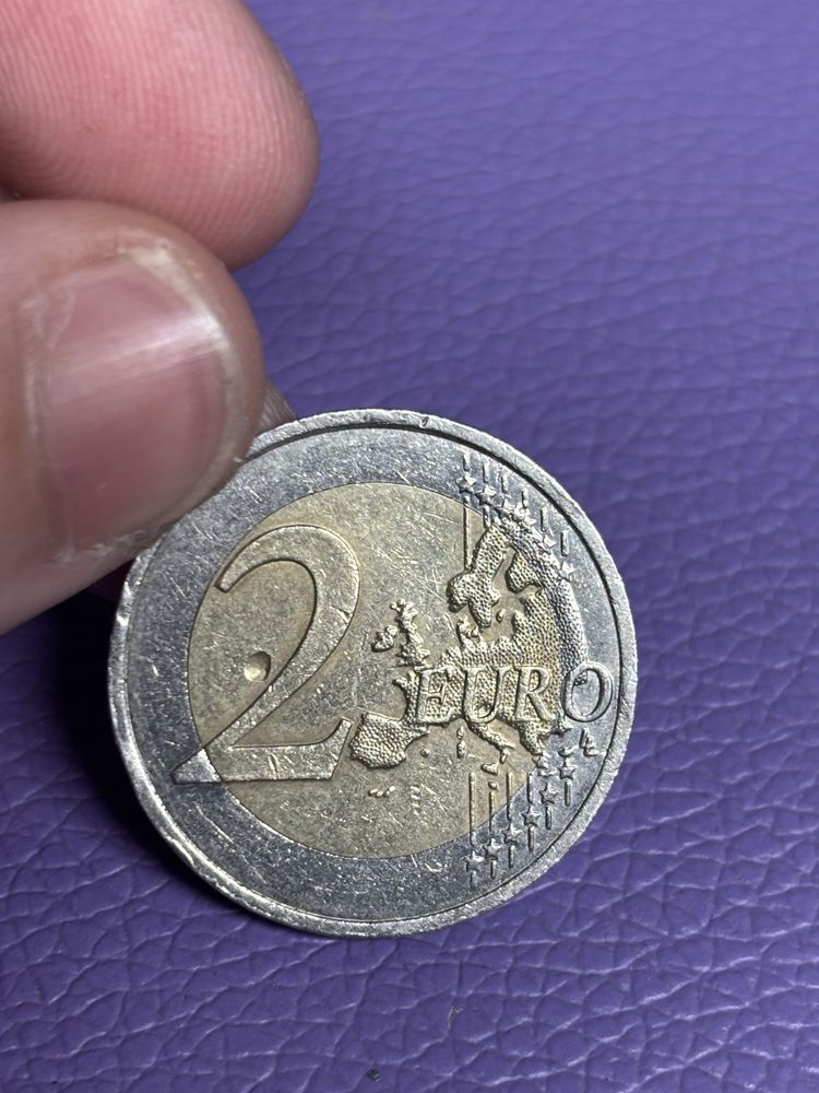 moneda 2 euro malta 2008 f in stea
