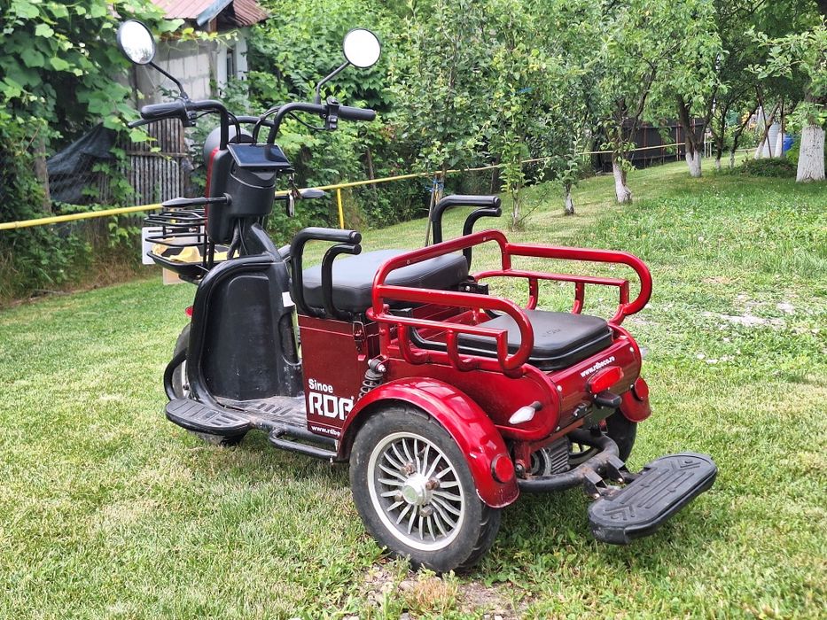 Triciclu electric RDB Sinoe 500 W • Autonomie 30 km • 4.900 lei (neg)
