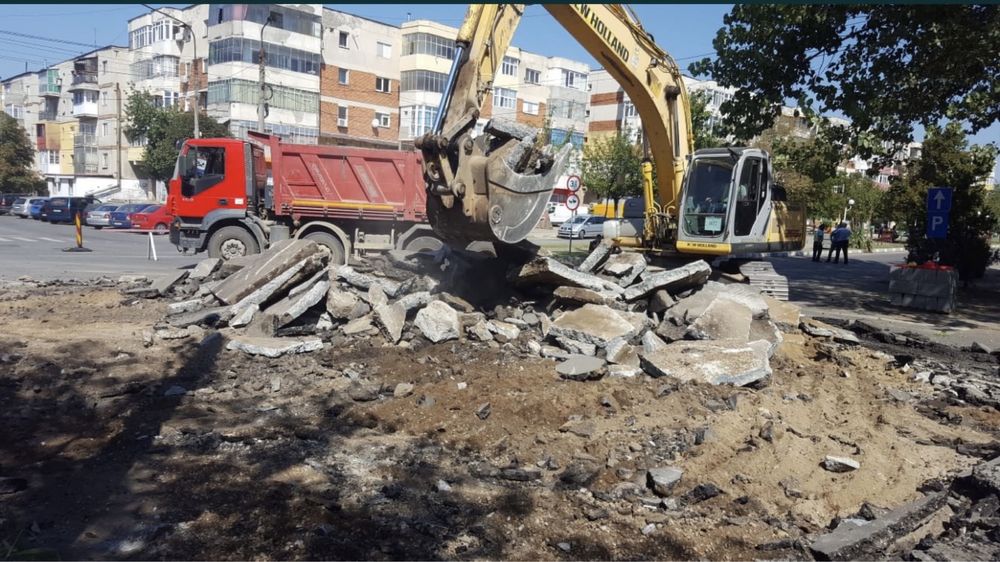 Demolari excavații sapaturi