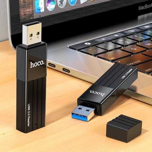 Картридер Hoco HB20 2IN1 USB 3.0