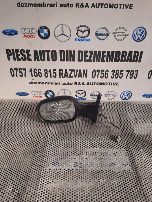 Oglinda Stanga Nissan Micra Electrica Model 2003-2004-2005-2006-2007-2008-2009 Vandut De Firma Cu G