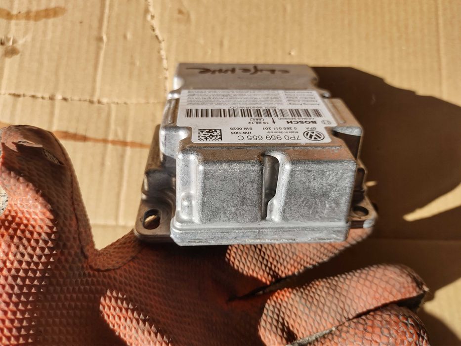 Airbag Контрол Модул Porsche Cayenne 3.0D 92A/2012г