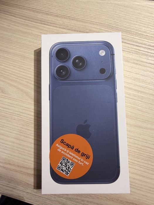 Vand Iphone 17 pro 256 Blue - Sigilat si neactivat