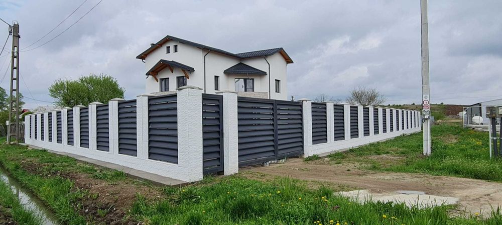 Sipca metalica 0.60 mm / Sipca gard dublu vopsita / Sipca porti