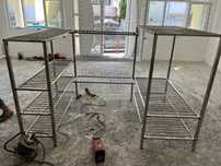Rafturi si gratare inox