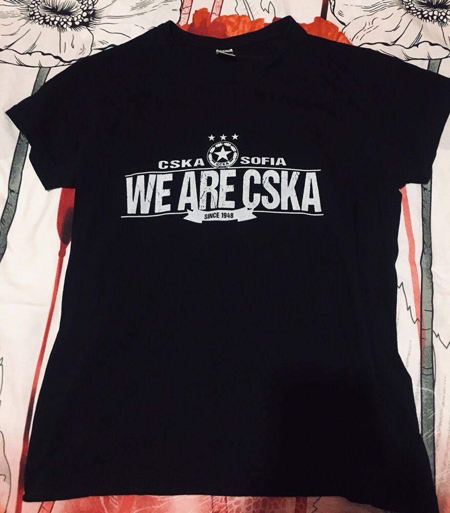 Тениски на ЦСКА! Нова тениска WE ARE CSKA!