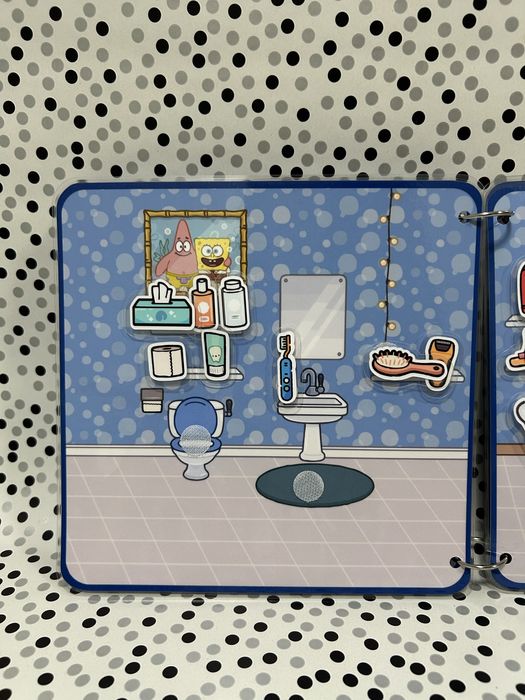 Албум с велкро лепенки Тока Бока Къщата на моите мечти