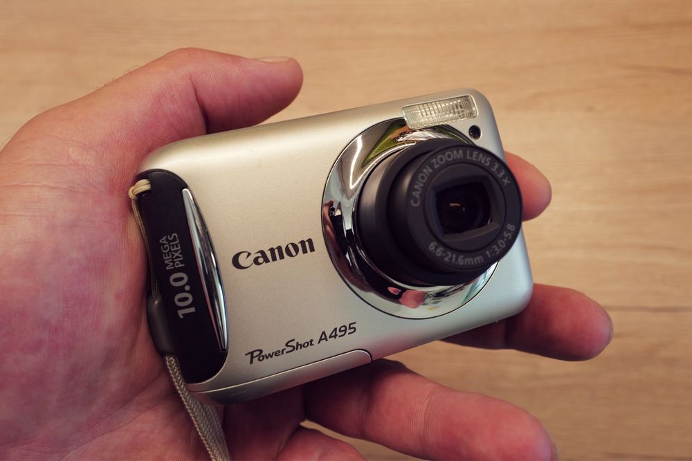 Aparat foto Canon Powershot A495 10mp impecabil digital