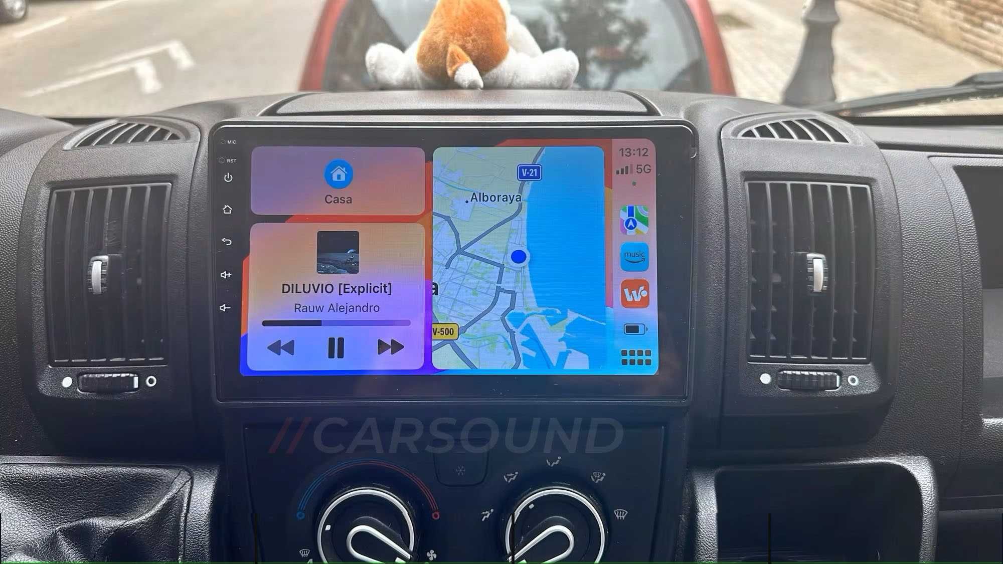 Citroen Jumper - 9" Мултимедия Android 14 Джъмпер Навигация Андроид