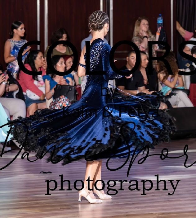 Рокля за стандарт, спортни танци, танго, валс