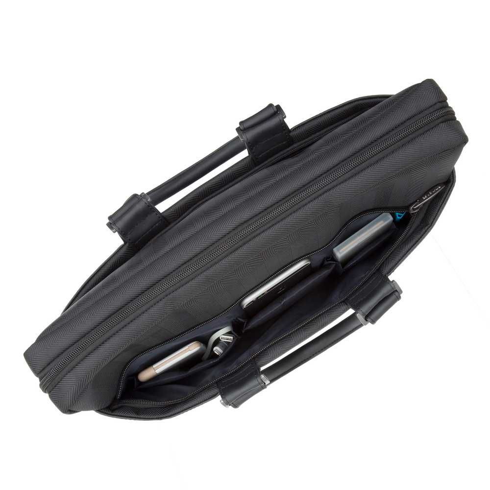 ^Сумка для ноутбуков RIVACASE 8135 black Laptop business attache 15.6"