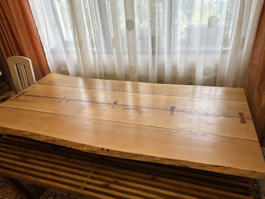 Blat din lemn masiv de stejar