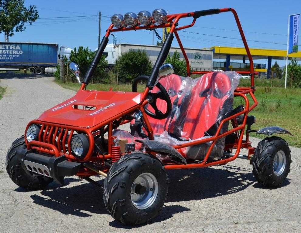 Utv Nitro Buggy Middi OffRoad   125Cc  Nou +Garantie 12 Luni 2 LOCURI