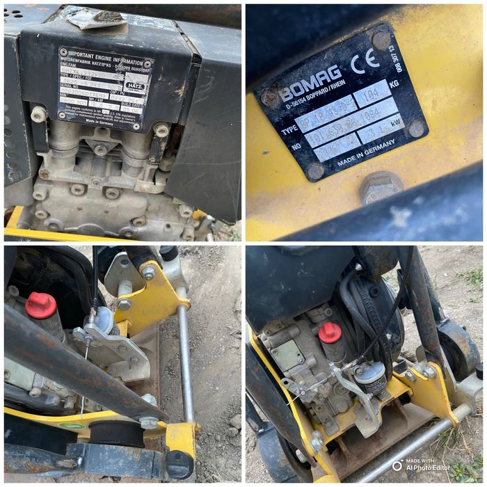 Talpa compactoare Bomag BP 18/45 D 2