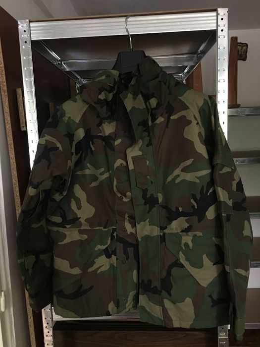 Parka geaca camuflaj gore-tex ca noua army pădure